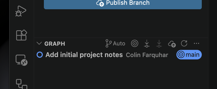 commit history